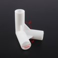 5pcs 12mm PVC Straight Elbow Tee Connector Four Way Joint 90 120 135
