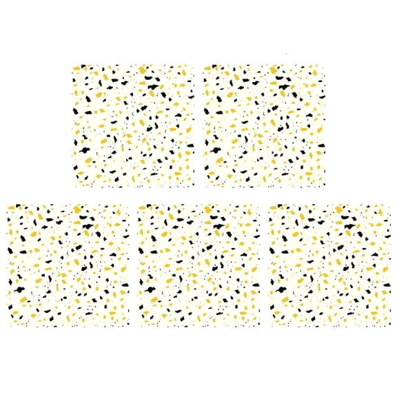 5pcs Adhesive Stickers Backsplash Wall Stickers for Kitchen Bathroom Decal Decoration