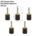 thumbnail image 1 of 5pcs 16-40mm 80Grit Sanding Flap Wheel Disc Abrasive Grinding Wheel Sandpaper, 1 of 6