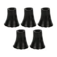5pcs 19mm Crutch Tips Prevent Slipping Soft Thicken Rubber Walking