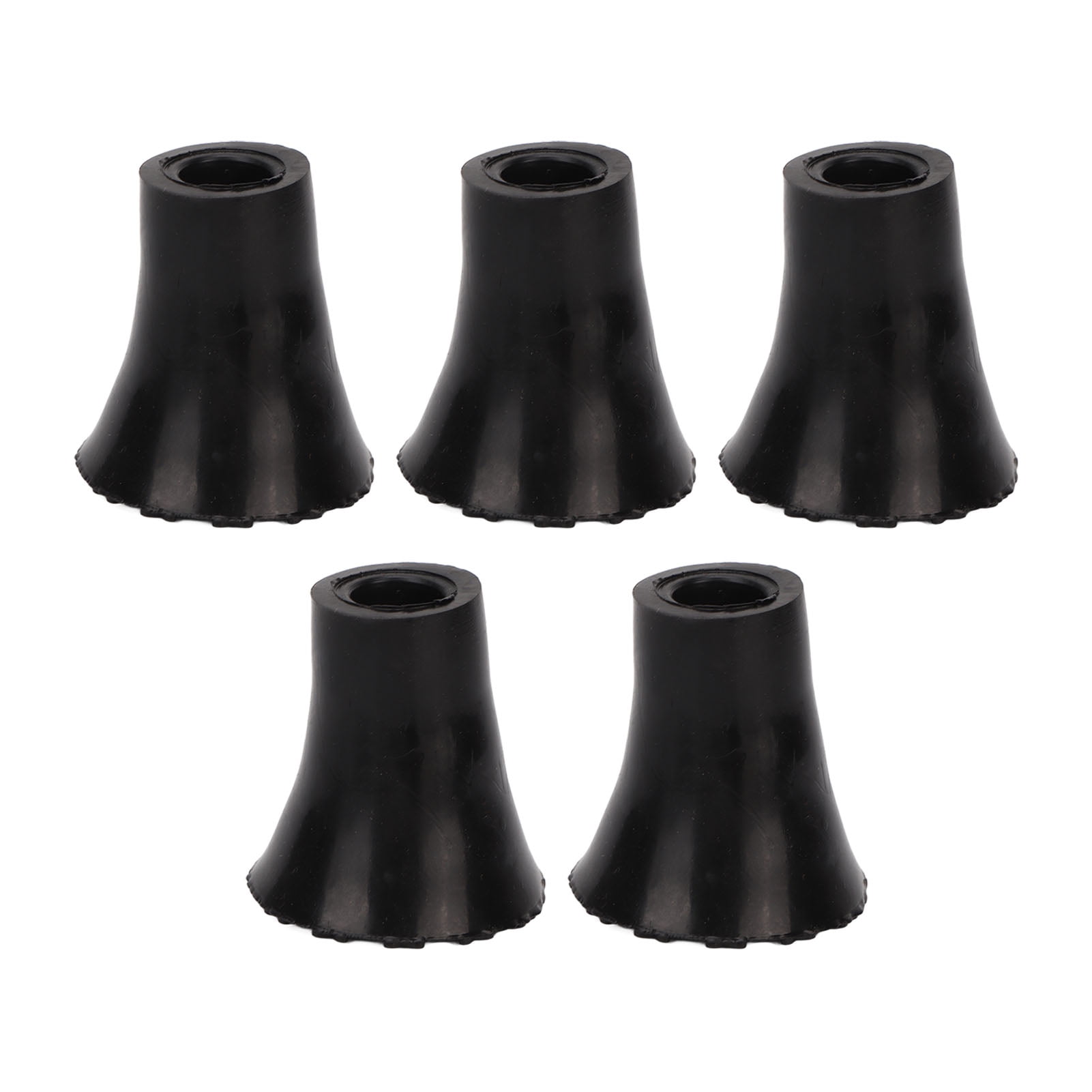 5pcs 19mm Crutch Tips Prevent Slipping Soft Thicken Rubber Walking Canes Replacement Tips
