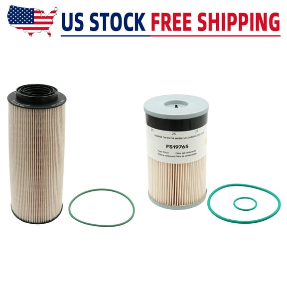 5pcs 2277129 Fuel Water Separator Filter,FS19765 Fuel Filter Water Separator Compatible With Paccar MX-13 Engine