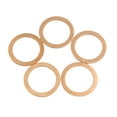thumbnail image 1 of 5pcs 24mm Inner Diameter Copper Washers Flat Sealing Gaskets Ring, 1 of 2