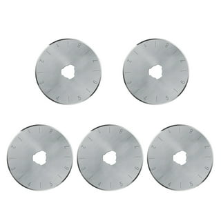 6pcs 28mm Rotary Cutter Replacement Blades Circular Cutting Blades for  Sewing Fabric Leather Paper Crafts 