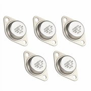 5pcs 2N3055 High Power NPN Transistors Metal Case for Electronic Applications