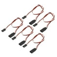 thumbnail image 1 of 5Pcs 3-Pin Servo Extension Cable Cord Connector Wire Male to Female 11.8inch 26AWG 30-Cores Servo Receiver Wire, 1 of 4