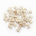 thumbnail image 1 of 5pcs 304 Stainless Steel Constellation/ Sign golden Gemini 9.4x8x1mm Hole: 0.8mm 5pcs, 1 of 2