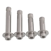5pcs 304 Stainless Steel Expansion Bolts for mechanical Machining Fittings M6x100mm.
