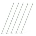 thumbnail image 1 of 5pcs 316 Stainless Steel Round Rod Bar, 3x150mm Silver Solid Shaft Rods, 1 of 6