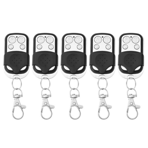 5pcs 4 Buttons 433MHz Remote Control Duplicator for Gate Garage Door Opener