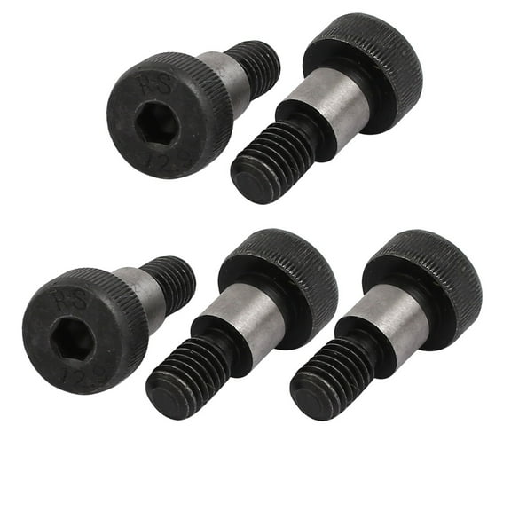 5pcs 40Cr Shoulder Bolt 10mm Shoulder Dia 10mm Shoulder Length M8x13mm Thread