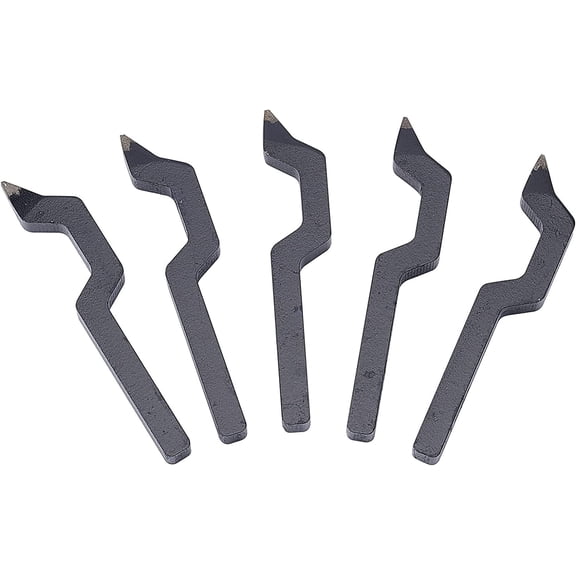 5pcs #45 Metal Punch Stamp 14k 18k 24k 925 S925 Curved Steel Punch Stamp Mold Ring Bracelet Jewelry Marking Tools