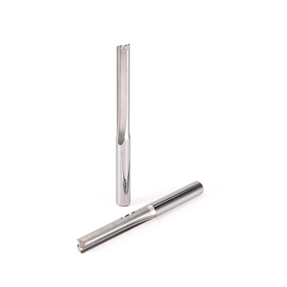 5pcs 4mm*25mm Two Straight Flute CNC Milling Cutter Carbide CNC Router Bit for Wood Engraving CNC Machine