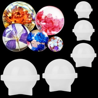 16mm Round Ball Silicone Mold (6 Cavity) | Flexible Sphere Mold | Epoxy  Resin Craft Supplies | Soft Clear Mould