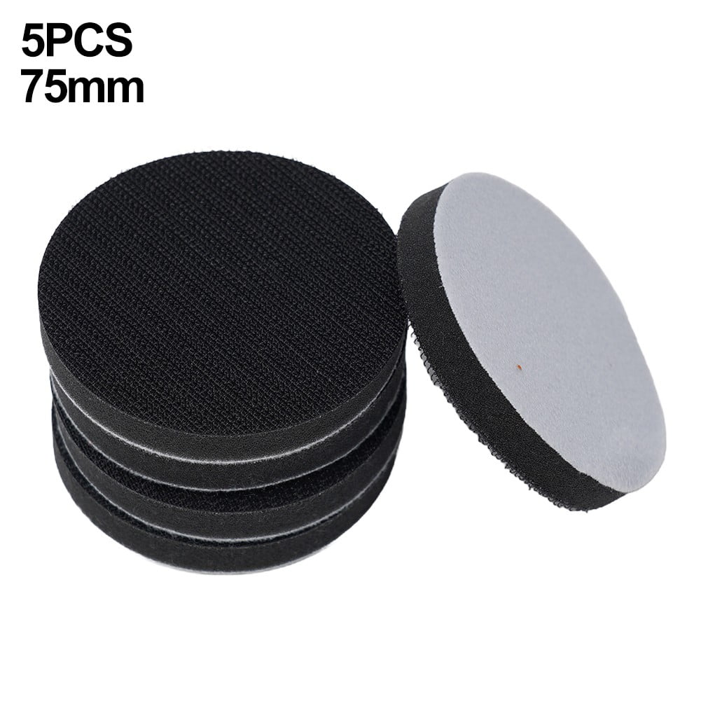 5 Pack Interface Pads, 6 Inch 25 Holes Hook And Loop Soft - View #6
