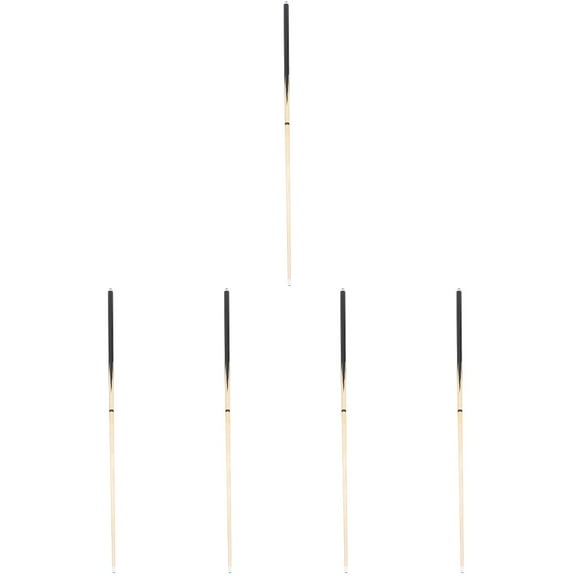 Foxnovo Hardwood Billiard Pool Sticks with 12Mm Tip for Enhanced Control 5Pcs