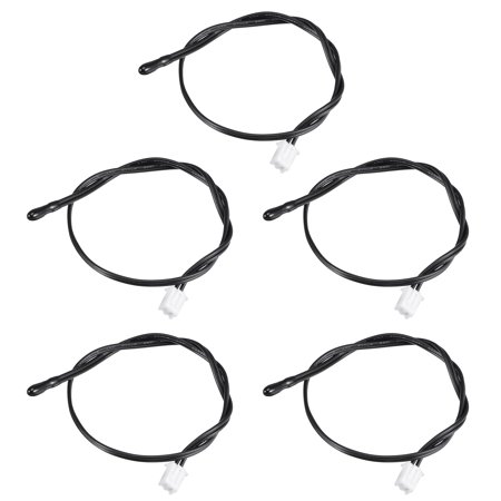5pcs 5K Temperature Sensor Probe NTC Thermal Sensor Probe 30cm Digital Thermometer Extension Cable