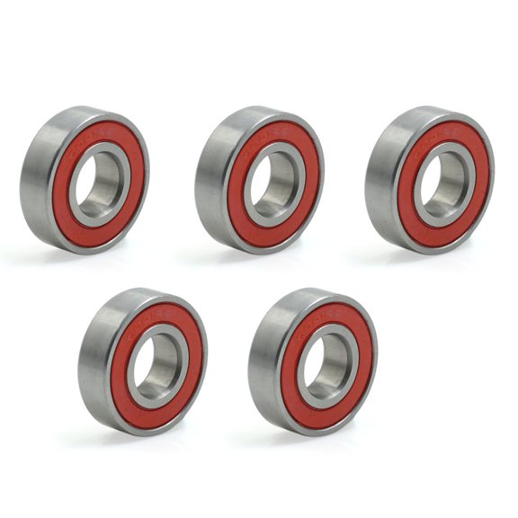 5pcs 6001RS 12mm x 28mm x 8mm Double Shielded Deep Groove Ball Bearing
