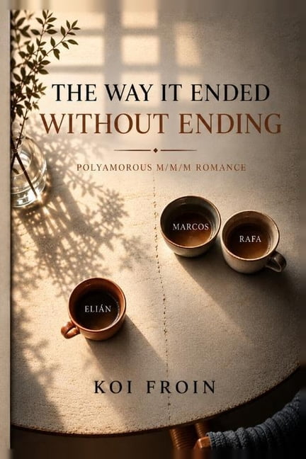 Historias Lgtbiq+ de Koi Froin The Way It Ended Without Ending: POLYAMOROUS M/M/M ROMANCE: A novel about what we mistake for reinvention when, in reali, Book 6, (Paperback)