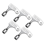 5pcs 60mm Length Zinc Alloy Elevator Emergency Lift Electrical Cabinet Key
