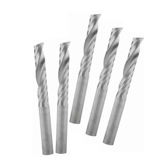 5pcs 6x32mm Metal CNC Router Bits Single Flute Tools