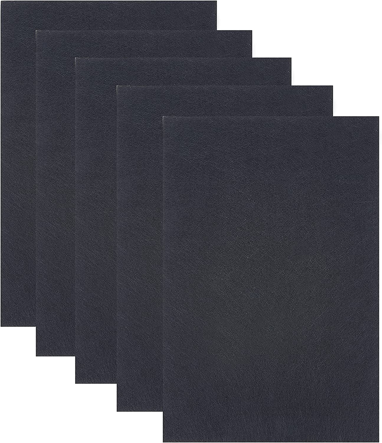 5pcs 7.9x11.8 2mm Fabric Adhesive Sheets Rectangle Black Fabric Sticky Back  Sheet Felt Fabric Sheets Adhesive Felt Patchwork Sewing Sheets for DIY  Crafts and Sewing Projects 