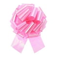 thumbnail image 1 of Uxcell Metallic Large Big Pull Bow Gift Wrapping Bows Ribbon for Wedding Car Presents Christmas Colorful Pink 16 inch, 1 of 7