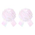 thumbnail image 1 of Uxcell Metallic Large Big Pull Bow Gift Wrapping Bows Ribbon for Wedding Car Baskets Presents Colorful White 10 inch, 1 of 7