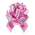 thumbnail image 1 of Uxcell Metallic Large Big Pull Bow Gift Wrapping Bows Ribbon for Wedding Car Presents Christmas Purple Pink 14 inch, 1 of 7