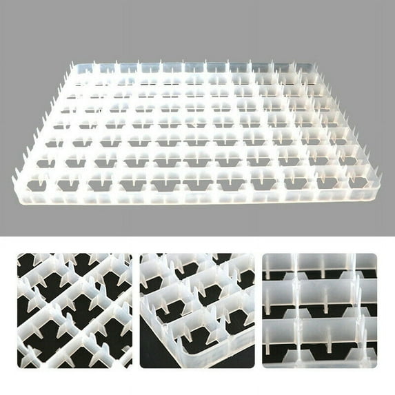 5pcs 88 Egg Incubator Tray for Automatic Breeding Machine Incubator 50x36x3cm