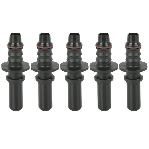5pcs 9.89mm ID8 Vehicle Fuel Line Hose Pipe Quick Release Male Connect Connector