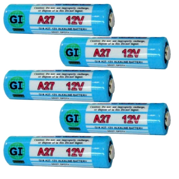 5pcs A27 Alkaline 12V Batteries G27A MN27 GP27A AG27 L828