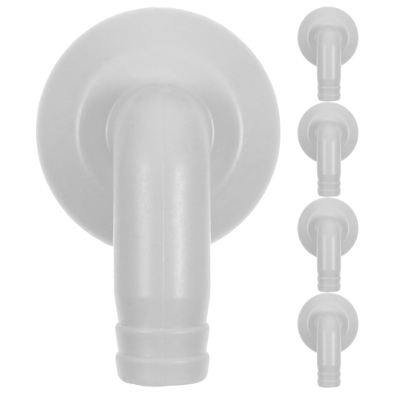 5pcs AC Drain Hose Connector Elbow Air Conditioner Draining Hose Joint