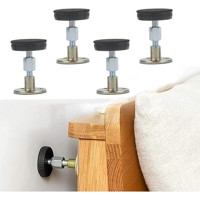 5pcs Adjustable Threaded Bed Frame Anti Shake Tool Telescoping
