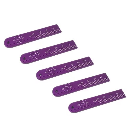 5pcs Aluminum Alloy Ruler Set - Durable Precision Measuring Rulers for Accurate Length Measurement