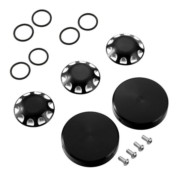 5pcs Aluminum Axle Dust Caps Wheel Bearing Cover Set Compatible with Can-Am Ryker All Models 7.9 in / 20 cm