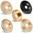 thumbnail image 1 of 5pcs Angle Grinder Wood Carving Disc Set, 1 of 6
