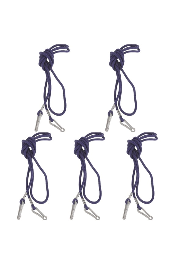 Nylon Glove Straps Navy Anti-Lost Portable for Home Use 5Pcs