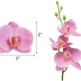 5pcs Artificial Flowers for Floating Candles Mini Artificial Orchid