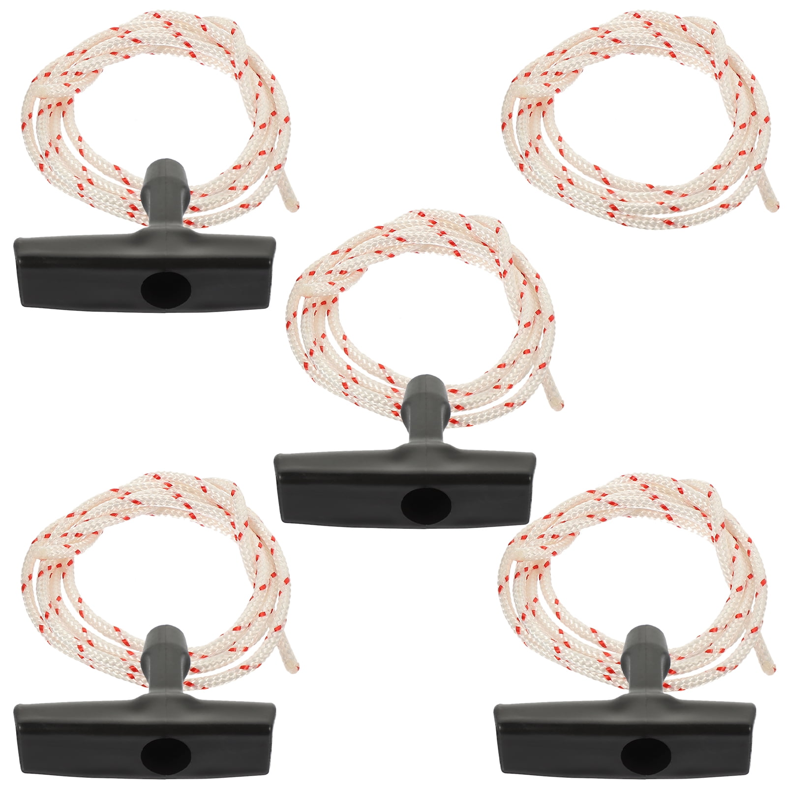 5pcs Attic Ladder Pull Cord Garage Door Pull Rope with Handle for