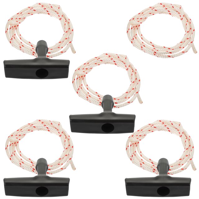 5pcs Attic Ladder Pull Cord Garage Door Pull Rope with Handle for Garage Opening