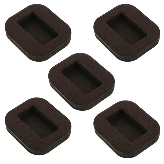 5pcs Bed Stoppers Felt Furniture Pads Furniture Wheel Stoppers Caster Cups