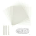 thumbnail image 1 of 5pcs Beeswax Candle Making Kit, 8"x8" White Beeswax Sheet with 1pcs Wick, 1 of 7