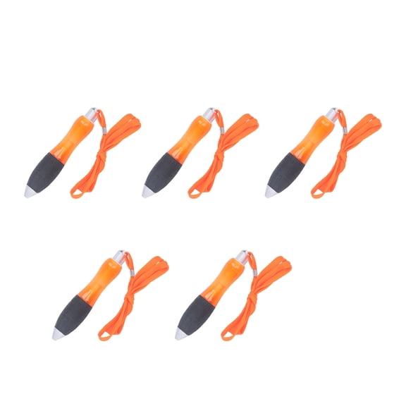 5pcs Big Fat Ballpoint Pens, Fat Heavy Weighted Pens Large Wide Grip Pens For Parkinson