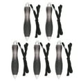 5pcs Big Weighted Wide Grip Pens Low Grip Strength Retractable Fat