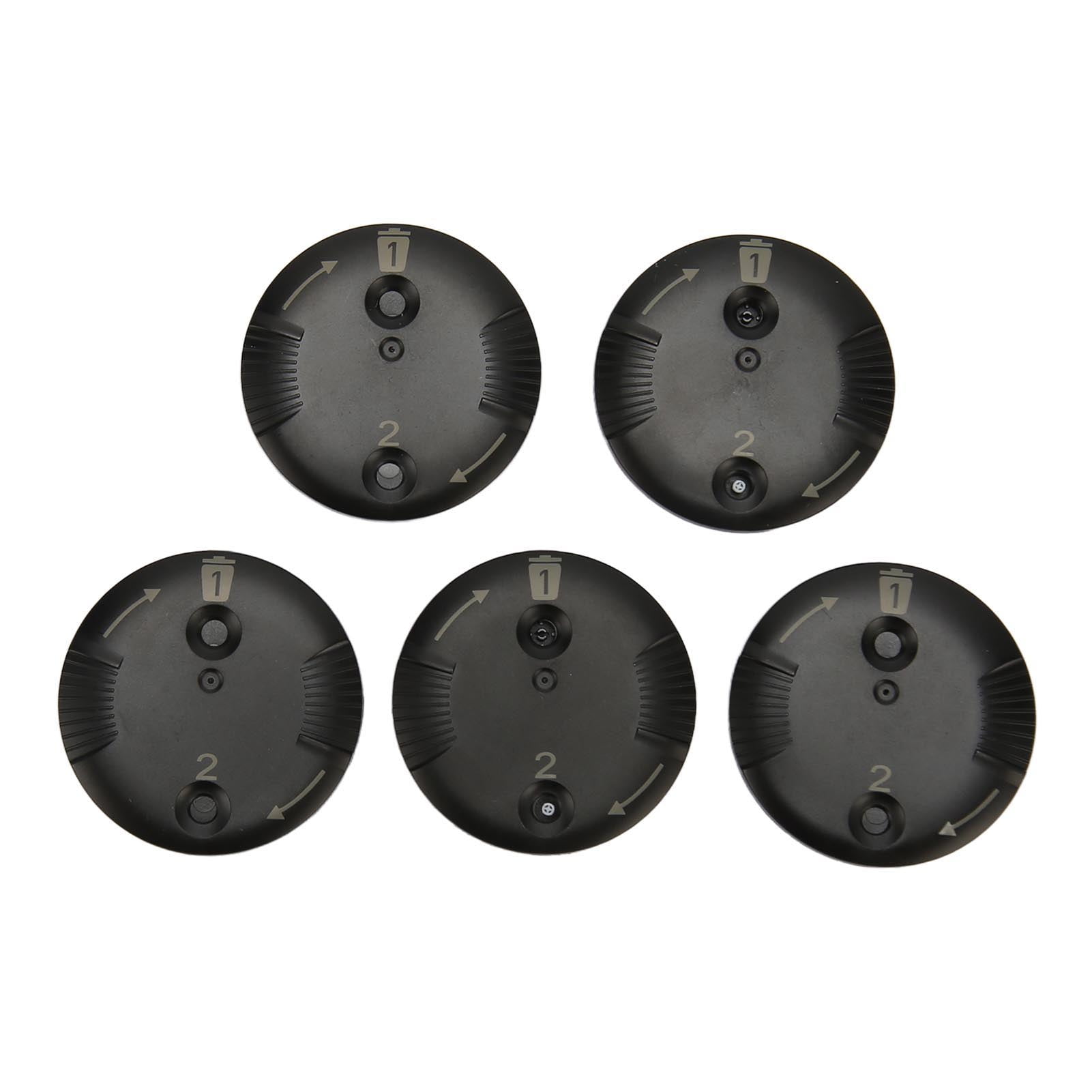 5pcs Black Disk Wax Guards Replacement Sound Aid Replacement Disk