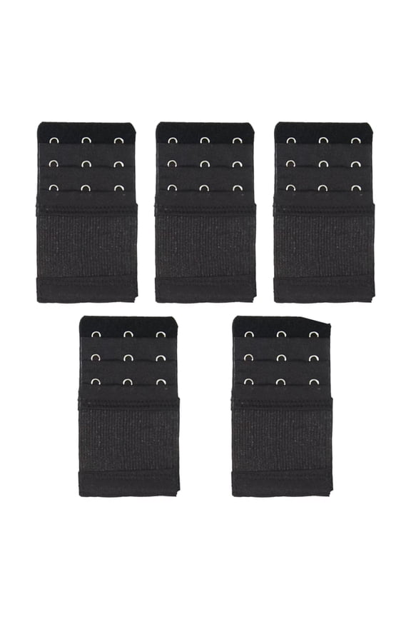 5pcs Black bra-Back extender 3/4”