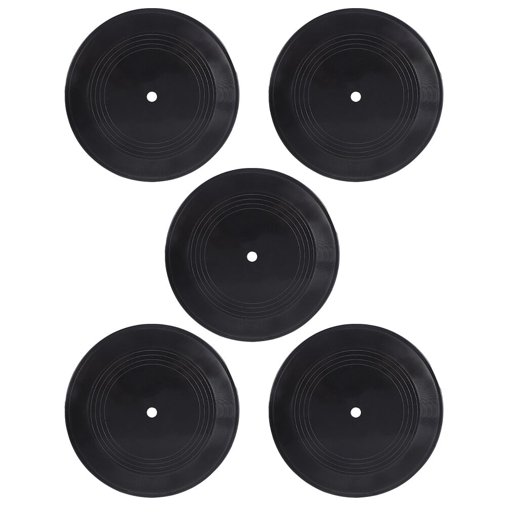 FACHPINT 15pcs Blank Vinyl Records 7 inch Vinyl Records Decor for Wall,  Doodle on Fake Records, Blank Records Props for Music Party, Vinyl Records  for