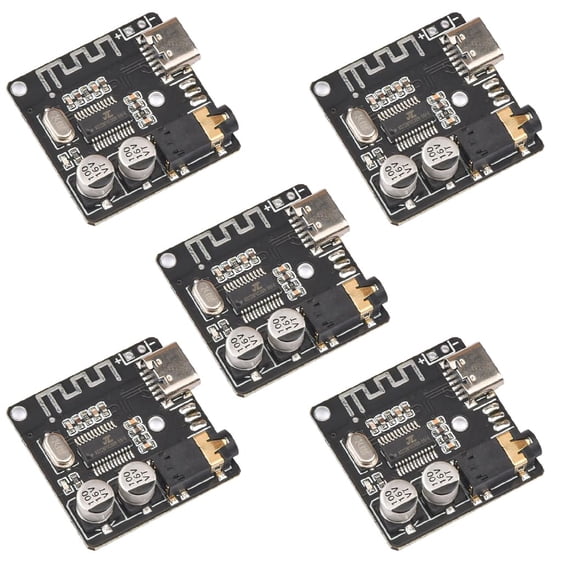 5pcs Bluetooth 5.0 Mp3 Lossless Decoder Board VHM-314 USB-C Audio Bluetooth Receiver Board Wireless Stereo Music Module Type-C