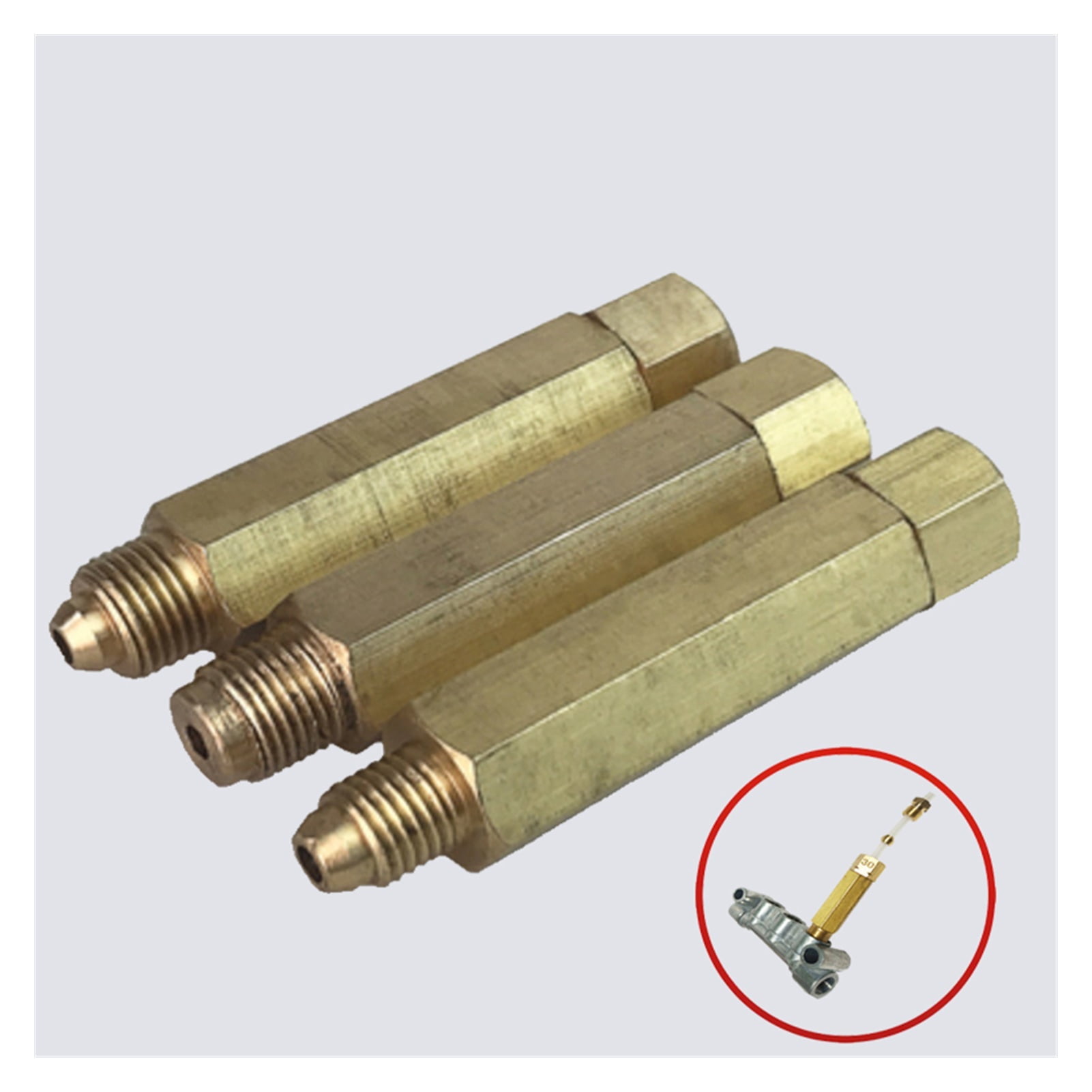 5pcs Brass Volumetric Oil Flow Metering Unit of Distributor and
